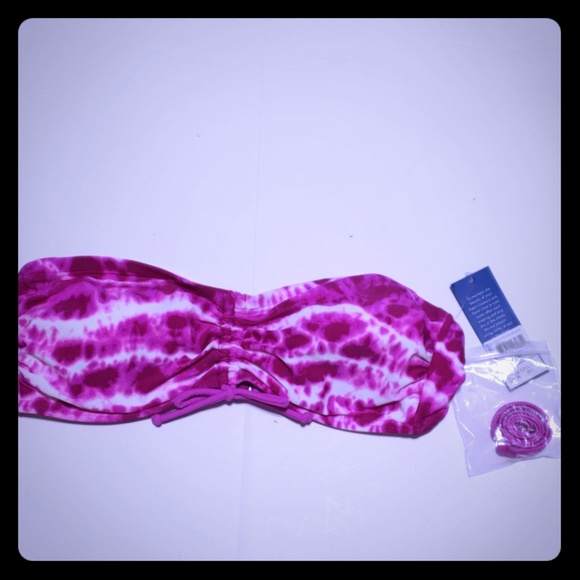 Aqua Couture Separates Bikini Top Sz 10 - Picture 1 of 6